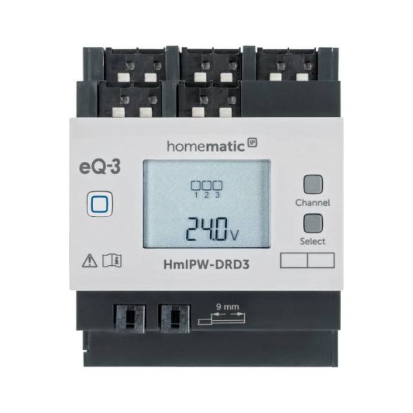 Homematic IP Wired Dimmaktor HmIPW-DRD3 - 3-fach
