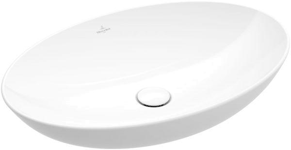 Villeroy & Boch Aufsatzwaschbecken Loop&Friends 620x420 mm Oval o ÜL weiß Alpin Ceramic