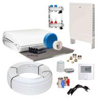 10 m² Set Tackersystem Rollbahn 20 mm WLG 045 16x2 Alu-Verbundrohr Raster 10 cm 2 Heizkreise LCD Regler 230 V + Zubehör 10 m² Set Tackersystem Rollbahn 20 mm WLG 045 16x2 Alu-Verbundrohr Raster 10 cm 2 Heizkreise LCD Regler 230 V + Zubehör