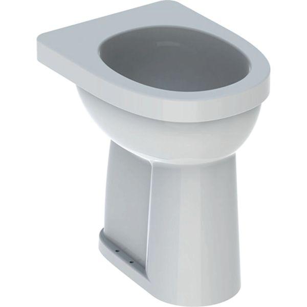 GEBERIT Renova Comfort Stand-WC Flachspü erhöht, Abgang vertikal, weiß
