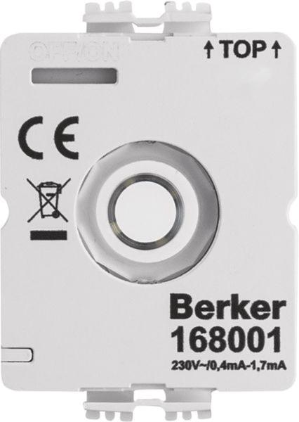 Berker 168001 LED-Modul Drehschalter,230V,ohne Neutralleiter