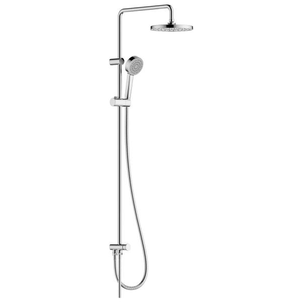 Hansa Kopfbrause-Set HansaBASIC 5538 1-strahlig chrom