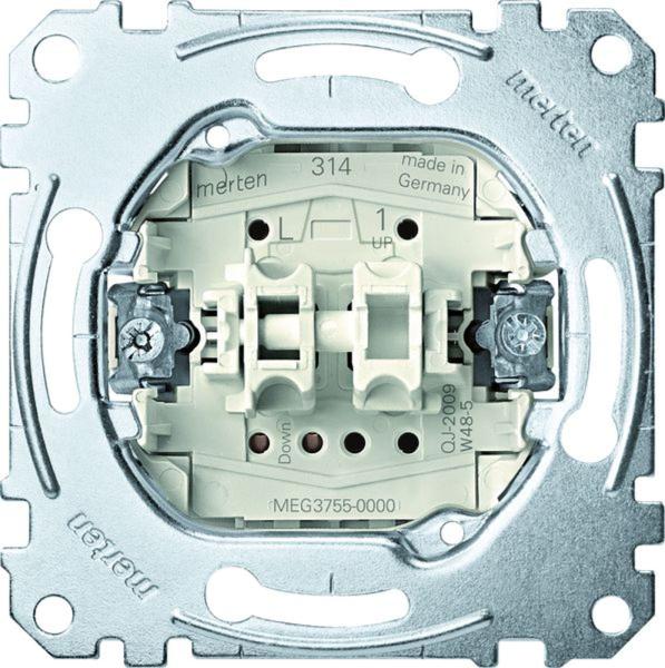 Merten Jalousietaster -Einsatz IP20 1p MEG3755-0000