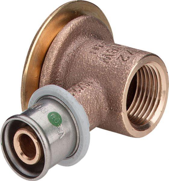 Pressfitting Viega Sanfix P 2128 Winkel 16mm x 1/2" IG