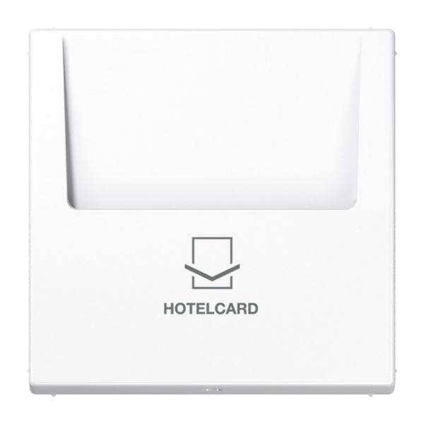 Jung Hotelcard Schalter alpinweiß glänzend LS 590 CARD WW