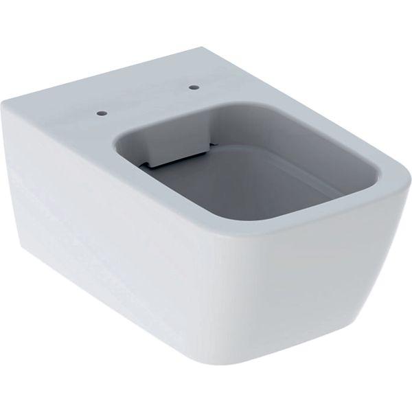 Geberit iCon Square Wand-WC Tiefspüler geschlossene Form, Rimfree, weiß