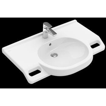 Villeroy & Boch Waschbecken Vita O.novo Vita 41 800x550mm Oval Weiß Alpin