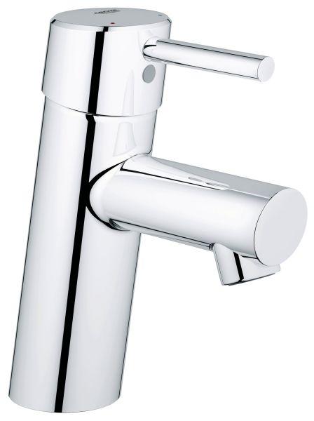 GROHE Einhebel-Waschtischbatterie Concet S-Size Push-open Ablaufgarnitur chrom