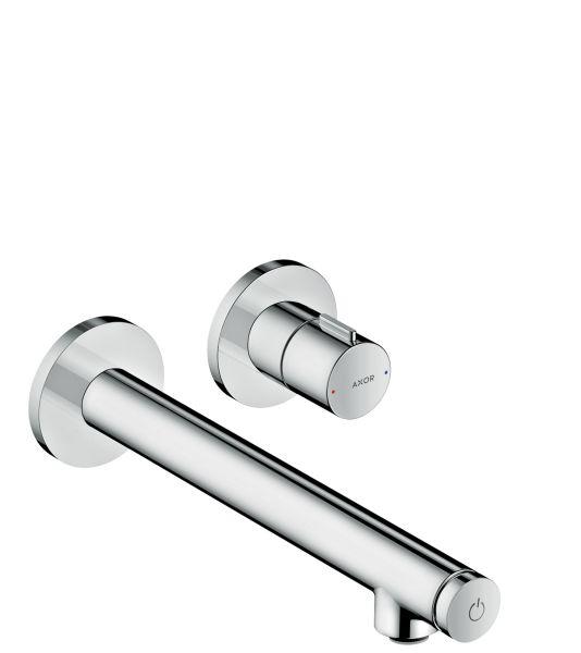 hansgrohe Waschtischmischer Unterputz Axor Uno Select FS langer Auslauf chrom