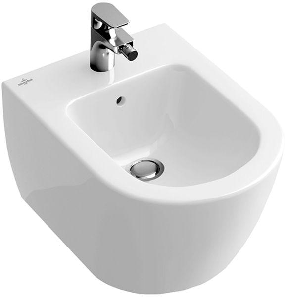 Villeroy & Boch Bidet Subway 2.0 540000 370x565 Oval Weiß Alpin CeramicPlus