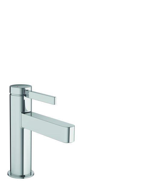 hansgrohe Waschtischmischer 100 Finoris mit Push-Open Ablaufgarnitur chrom