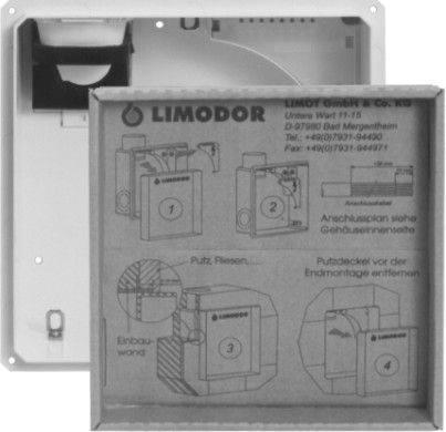 Limodor Einbaukasten für Lüfterserie compact/H Selfio