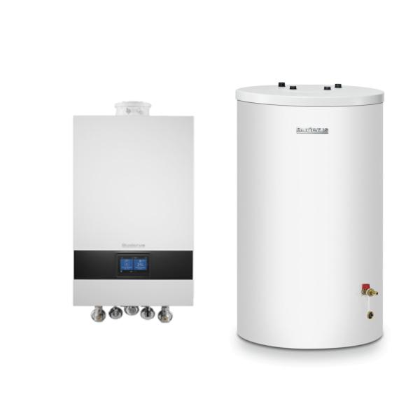 Kombi Heizung Wasser / Luft 6kW 10L Boiler / Gas / elektrisch