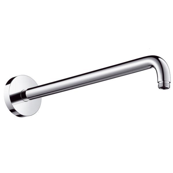 hansgrohe Brausearm DN15 389mm Ausladung 90 Grad chrom ohne Kugelgelenk