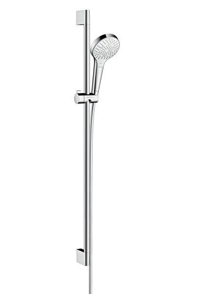 hansgrohe Brausenset Croma Select S Mult Unica Crometta 900 mm weiß chrom