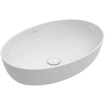 Villeroy & Boch Aufsatzwaschbecken Artis 419861 610x410mm Oval Weiß Alpin CeramicPlus