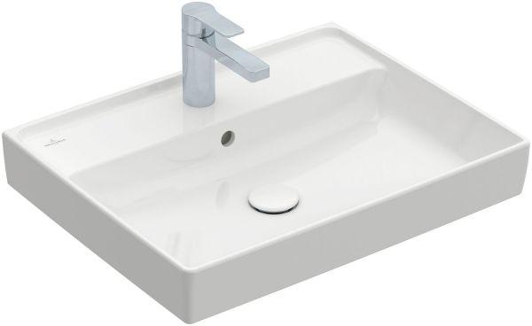 Villeroy & Boch Waschbecken Collaro 4A3360 600x Rechteck Weiß Alpin