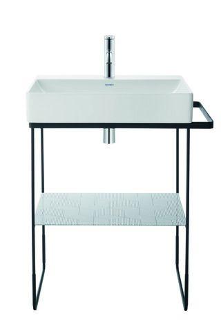 Duravit Waschtisch DuraSquarechts 600 mm o ÜL m HLB 1 HL weiß