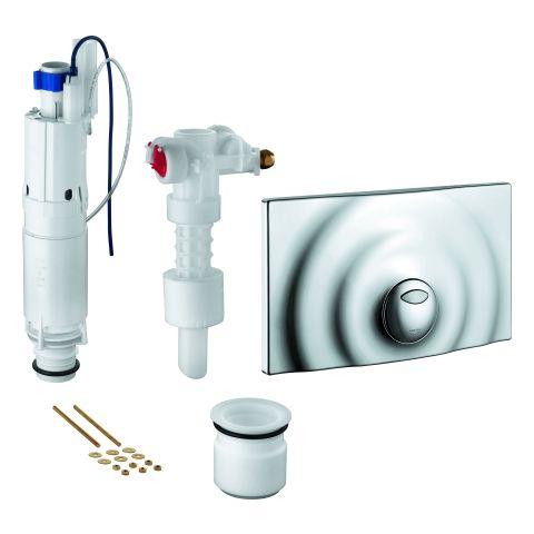 GROHE Umrüstset 38815 für 14 l - Spülkasten chrom