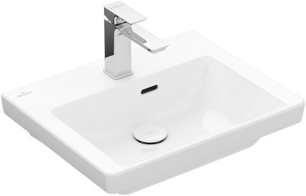 Villeroy & Boch Handwaschbecken Subway 3 0 FG 500x400 mm Rechteck 1HL o ÜL weiß Alpi