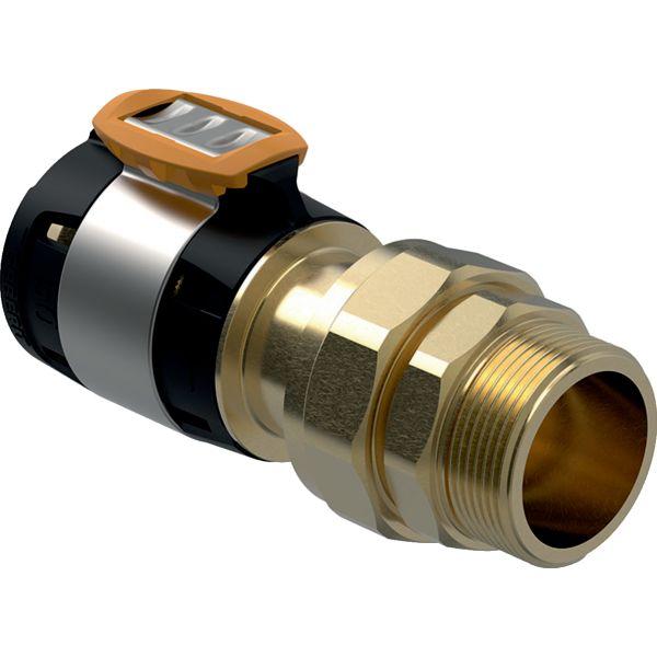 Geberit FlowFit Übergangsverschraubung m bleifreie Siliziumbronze 50mm-1 1/2"