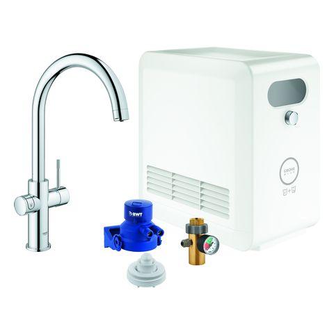 GROHE Starterkit GROHE Blue Professional 31323_2 C-Auslauf Bluetooth/WIFI chrom