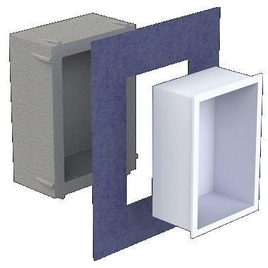 Schedel Fertige Oberfläche VISION PLUS M 300x200x120 mit Rahmen