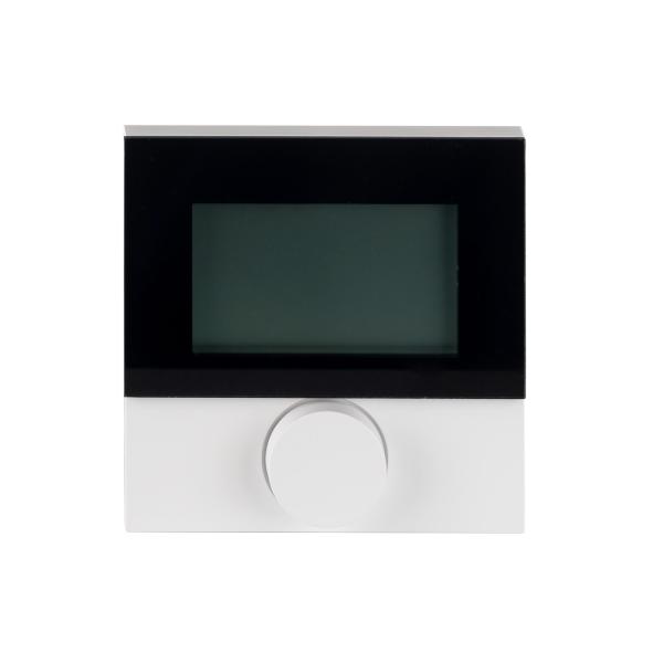 Alpha Regler direct Standard LCD 230 V Raumthermostat mit Designscheibe & Triac