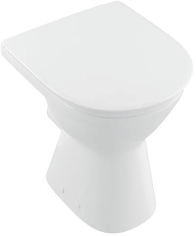 Villeroy & Boch Tiefspül-WC spülrandlos ViCare 360x490x460mm ov bst. Abg. waagr. Weiß A