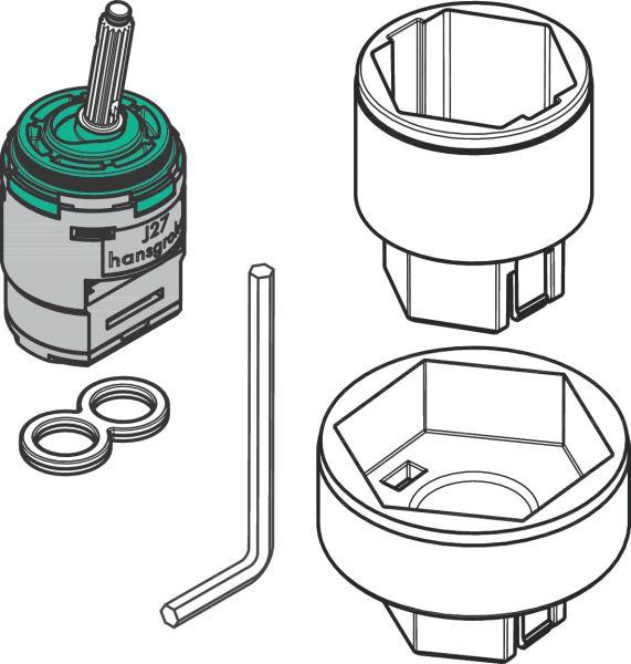 hansgrohe Joystick - Kartusche J27