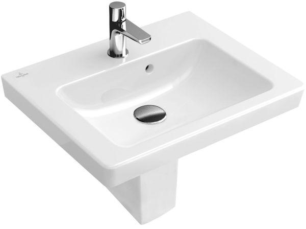 Villeroy & Boch Handwaschbecken Subway 2.0 7315 500x400mm Rechteck Weiß Alpin