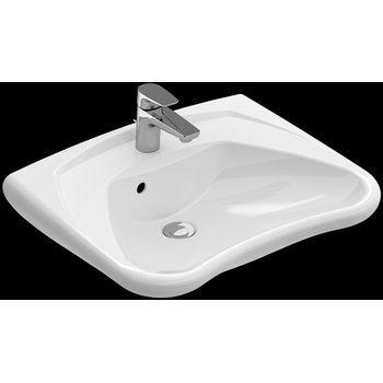 Villeroy & Boch Waschbecken Vita O.novo Vita 71 600x490mm Rechteck Weiß Alpin