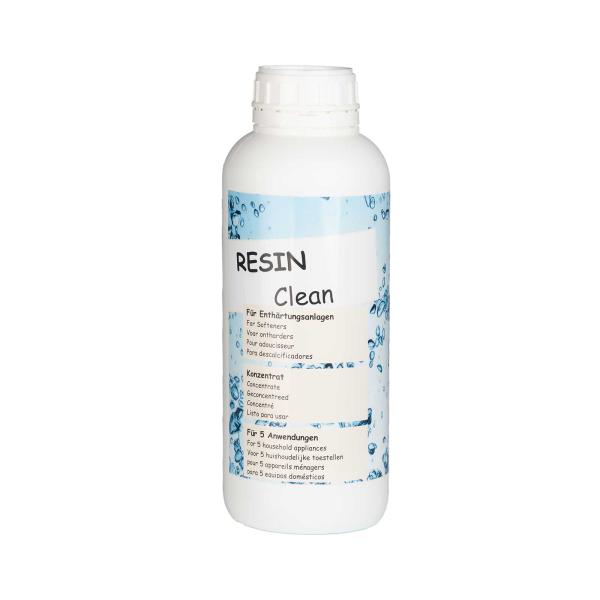 Resin Clean Reiniger für Regenerierharz von Enthärtungsanlagen 1L