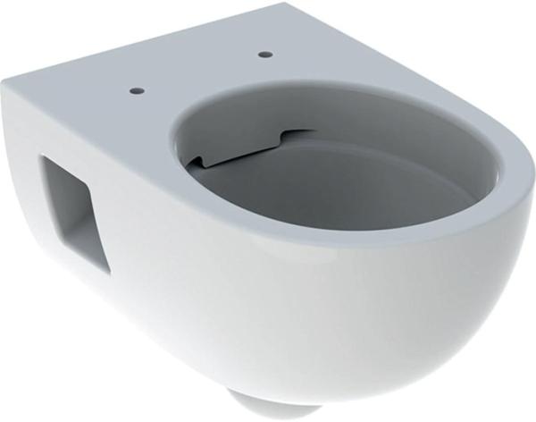 Geberit Renova Wand-WC Tiefspüler teilgeschlossene Form, Rimfree, weiß