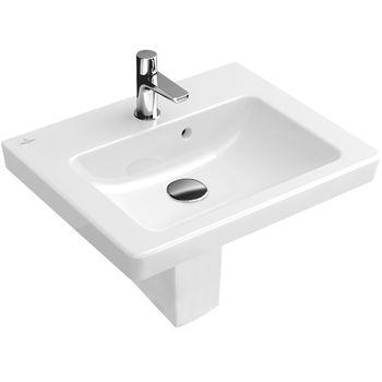 Villeroy & Boch Handwaschbecken Subway 2.0 7315 450x370mm Rechteck Weiß Alpin