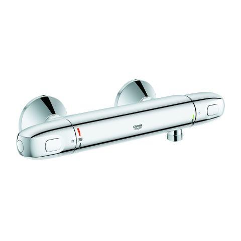 GROHE Thermostat-Brausebatterie Grohther 34814_3 Wandmontage eigensicher chrom