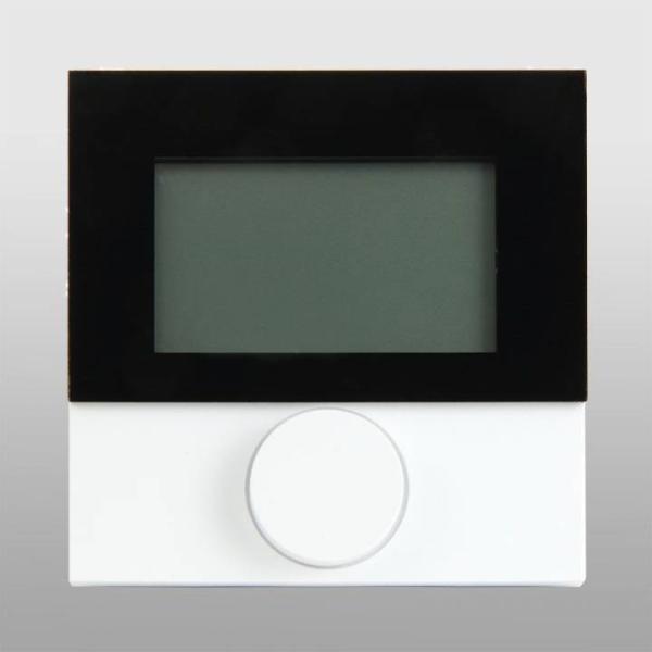 Raumthermostat Alpha direct Standard 230 V mit Designscheibe von Möhlenhoff