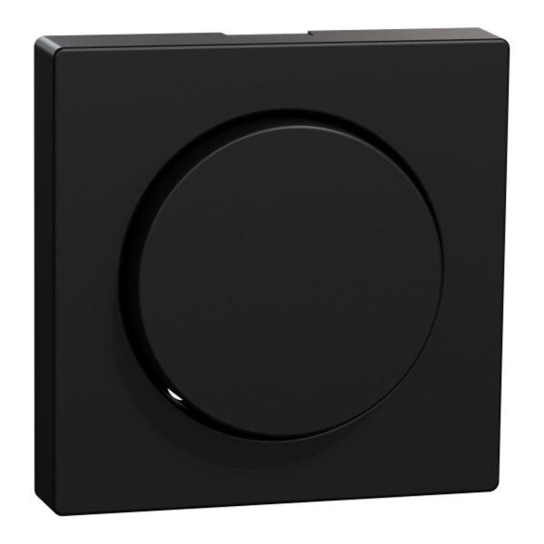 Merten Zentralplatte Symbol Dimmer schwarz mit MEG5250-0403