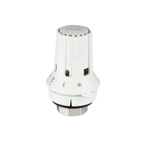 Thermostatkopf RAW-K 5030 mit Gewindeanschluss stehend weiß