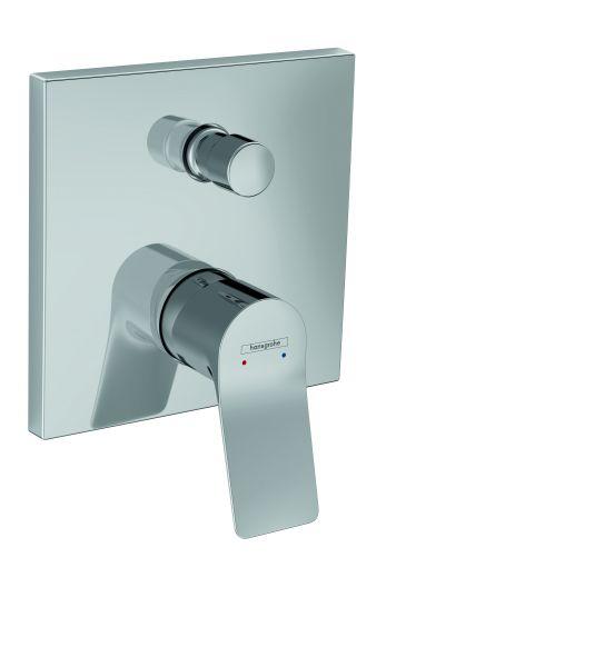 hansgrohe Wannenmischer Unterputz Viveni Fertigset chrom