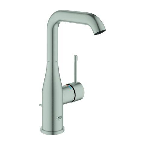 GROHE Einhand-WT-Batterie Essence 24174 L-Size schwenkbarer U-Auslauf supersteel