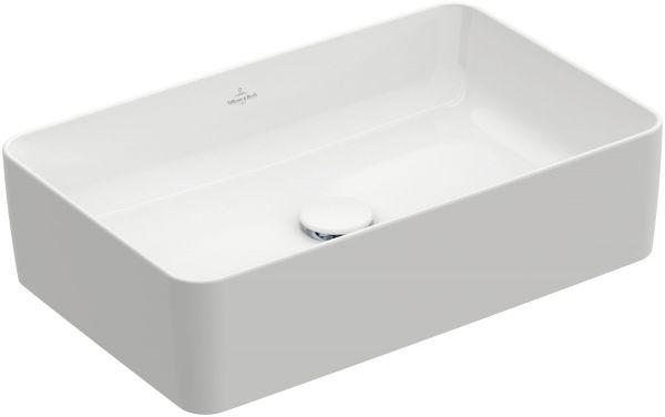 Villeroy & Boch Aufsatzwaschbecken Collaro 4A20 560x360 mm Rechteck Stone White C+