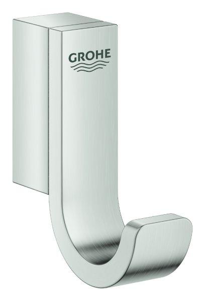 GROHE Bademantelhaken Selection 41039 einfach supersteel