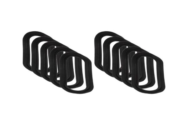 Zehnder O-Ringe für ComfoTube Flat 51, Inhalt 10 Stück, Farbe schwarz - Selfio