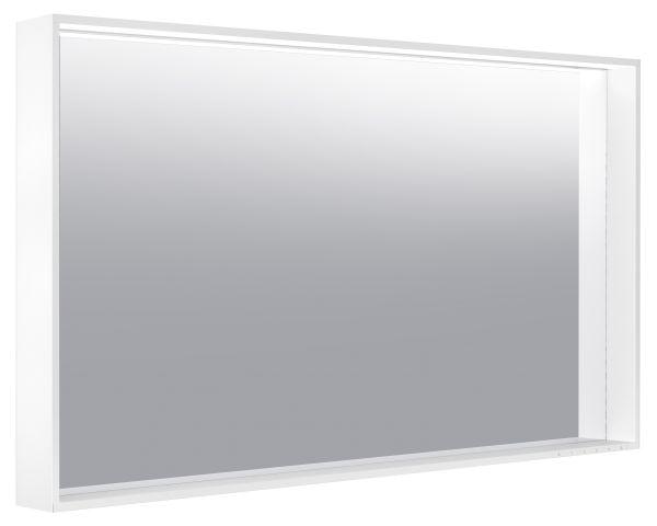 Keuco Lichtspiegel X-Line 33298 mit Spiegelheizung weiß 1200x700x105mm
