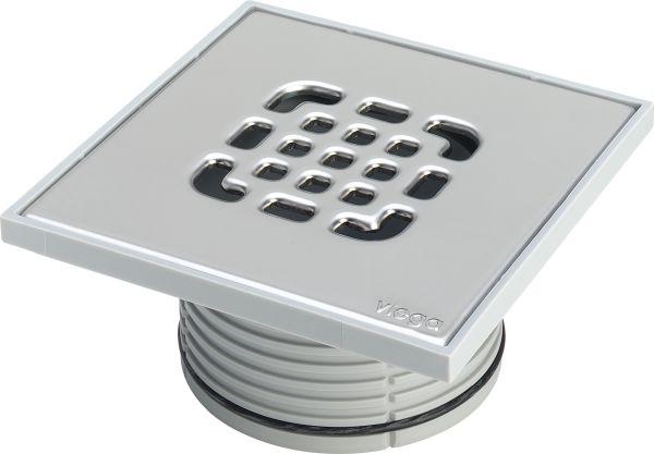 Viega Aufsatz 4934 4 555238 150x150 mm verschraubt m Kst Rahmen