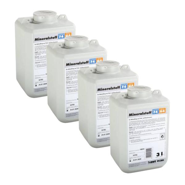BWT Mineralstoff-Dosierlösung 4x3 Liter Quantophos F4/H4