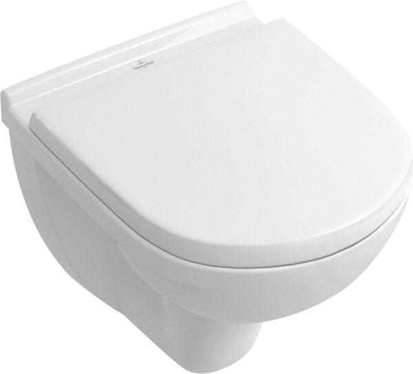 Villeroy & Boch Tiefspül-WC Compact O novo 5688 360x490 mm Oval weiß Alpin
