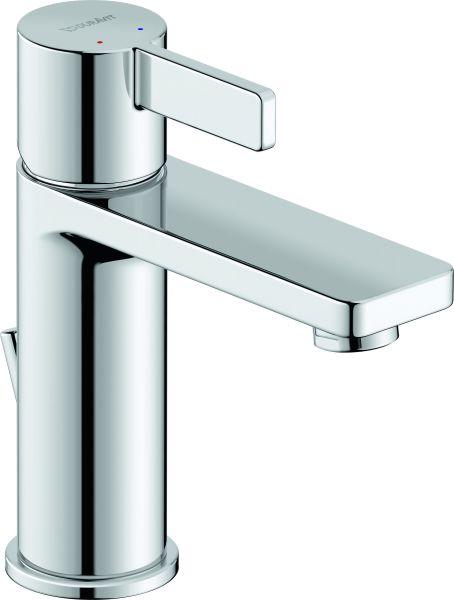 Duravit D-Neo Einhebel-Waschtischmischer mit Zugstange Ausladung 109mm