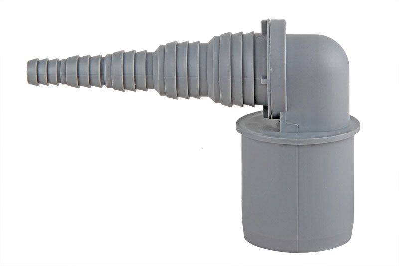 Airfit Schlauchwinkel Rohranschluss DN 32 Schlauchdurchmesser 19-21 mm 